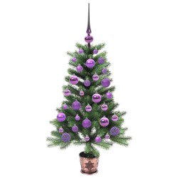 Sapin de Noël avec 150 LED avec support Vert 90 cm PE 541864541864
