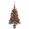 Sapin de Noël avec 150 LED avec support Vert 90 cm PE 541865541865