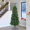 Sapin de Noël avec 300 LED avec support Vert 240 cm PE 541868541868