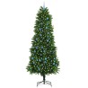 Sapin de Noël avec 300 LED avec support Vert 240 cm PE 541868541868