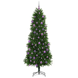 Sapin de Noël avec 300 LED avec support Vert 240 cm PE 541869541869