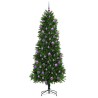Sapin de Noël avec 300 LED avec support Vert 240 cm PE 541869541869