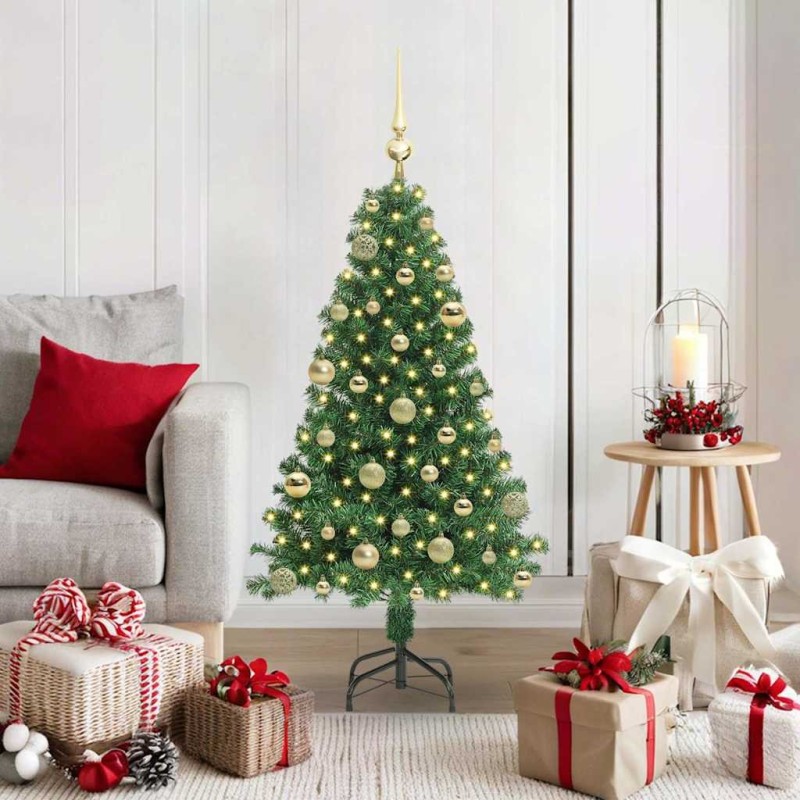 Sapin de Noël artificiel Vert 120 cm PVC, Acier et Plastique 541871541871
