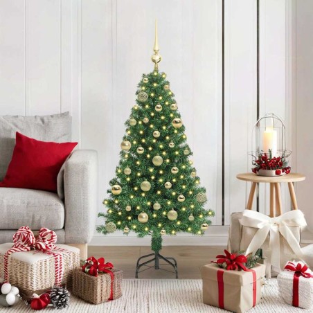 Sapin de Noël artificiel Vert 120 cm PVC, Acier et Plastique 541871541871