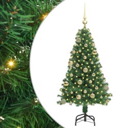 Sapin de Noël artificiel Vert 120 cm PVC, Acier et Plastique 541871541871