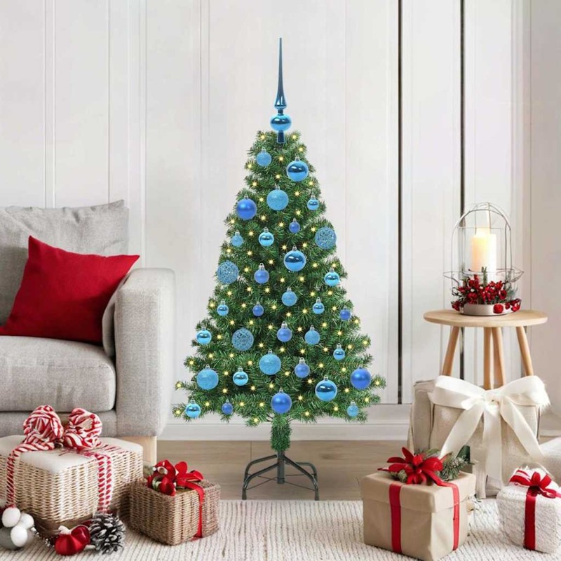 Sapin de Noël artificiel Vert 120 cm PVC, Acier et Plastique 541873541873