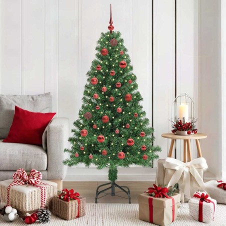 Sapin de Noël artificiel Vert 150 cm PVC, Acier et Plastique 541875541875