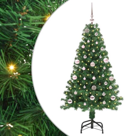 Sapin de Noël artificiel Vert 150 cm PVC, Acier et Plastique 541876541876