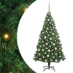 Sapin de Noël artificiel Vert 180 cm PVC, Acier et Plastique 541878541878