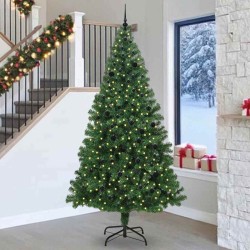 Sapin de Noël artificiel Vert 240 cm PVC, Acier et Plastique 541880541880