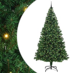 Sapin de Noël artificiel Vert 240 cm PVC, Acier et Plastique 541880541880
