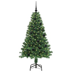 Sapin de Noël artificiel Vert 150 cm PVC, Acier et Plastique 541883541883