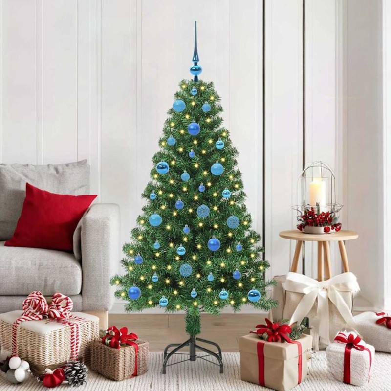 Sapin de Noël artificiel Vert 150 cm PVC, Acier et Plastique 541885541885