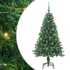 Sapin de Noël artificiel Vert 150 cm PVC, Acier et Plastique 541885541885