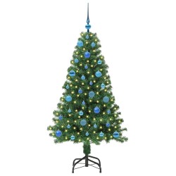 Sapin de Noël artificiel Vert 150 cm PVC, Acier et Plastique 541885541885