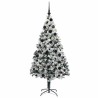 Sapin de Noël artificiel Blanc 180 cm PVC, Acier et Plastique 541886541886