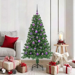 Sapin de Noël artificiel Vert 150 cm PVC, Acier et Plastique 541889541889
