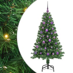 Sapin de Noël artificiel Vert 150 cm PVC, Acier et Plastique 541889541889