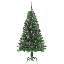 Sapin de Noël artificiel Vert 150 cm PVC, Acier et Plastique 541889541889