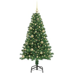 Sapin de Noël artificiel Vert 150 cm PVC, Acier et Plastique 541890541890