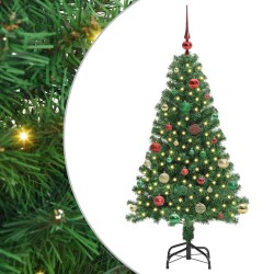 Sapin de Noël artificiel Vert 150 cm PVC, Acier et Plastique 541892541892