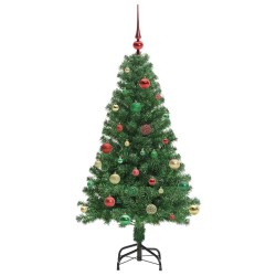 Sapin de Noël artificiel Vert 150 cm PVC, Acier et Plastique 541892541892