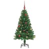 Sapin de Noël artificiel Vert 150 cm PVC, Acier et Plastique 541892541892