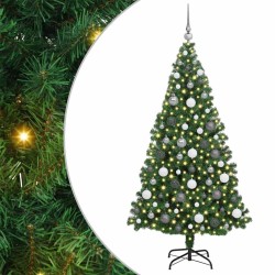 Sapin de Noël artificiel Vert 180 cm PVC, Acier et Plastique 541893541893
