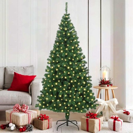 Sapin de Noël artificiel Vert 180 cm PVC, Acier et Plastique 541895541895