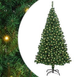 Sapin de Noël artificiel Vert 180 cm PVC, Acier et Plastique 541895541895