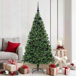 Sapin de Noël artificiel Vert 180 cm PVC, Acier et Plastique 541896541896