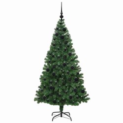 Sapin de Noël artificiel Vert 180 cm PVC, Acier et Plastique 541896541896