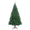 Sapin de Noël artificiel Vert 210 cm PVC, Acier et Plastique 541898541898