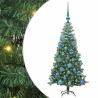Sapin de Noël avec 150 LED avec support Vert 120 cm PVC 541900541900