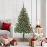 Sapin de Noël avec 150 LED avec support Vert 150 cm PVC 541902541902