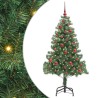 Sapin de Noël avec 150 LED avec support Vert 150 cm PVC 541902541902