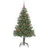 Sapin de Noël avec 150 LED avec support Vert 150 cm PVC 541902541902