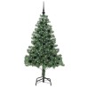 Sapin de Noël avec 150 LED avec support Vert 150 cm PVC 541903541903