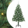 Sapin de Noël avec 150 LED avec support Vert 150 cm PVC 541904541904