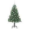 Sapin de Noël avec 150 LED avec support Vert 150 cm PVC 541904541904