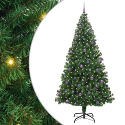 Sapin de Noël artificiel Vert 240 cm PVC, Acier et Plastique 541905541905