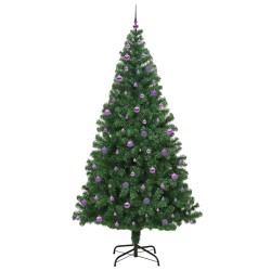 Sapin de Noël artificiel Vert 240 cm PVC, Acier et Plastique 541905541905