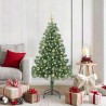 Sapin de Noël avec 150 LED avec support Vert 150 cm PVC 541906541906