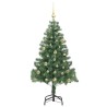 Sapin de Noël avec 150 LED avec support Vert 150 cm PVC 541906541906