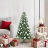 Sapin de Noël avec 150 LED avec support Vert 120 cm PVC 541907541907