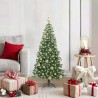 Sapin de Noël avec 150 LED avec support Vert 120 cm PVC 541908541908