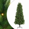 Sapin de Noël avec 300 LED avec support Vert 240 cm PE 541910541910