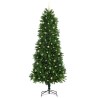 Sapin de Noël avec 300 LED avec support Vert 240 cm PE 541910541910