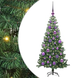 Sapin de Noël avec 150 LED avec support Vert 120 cm PVC 541911541911