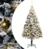 Sapin de Noël artificiel Blanc 180 cm PVC, Acier et Plastique 541914541914